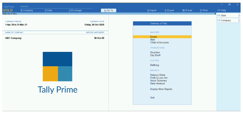 Tally Prime Software in Bangalore 