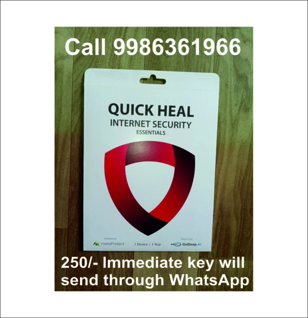 Quick Heal Internet Security Essentials Call 9986361966 for Best Price